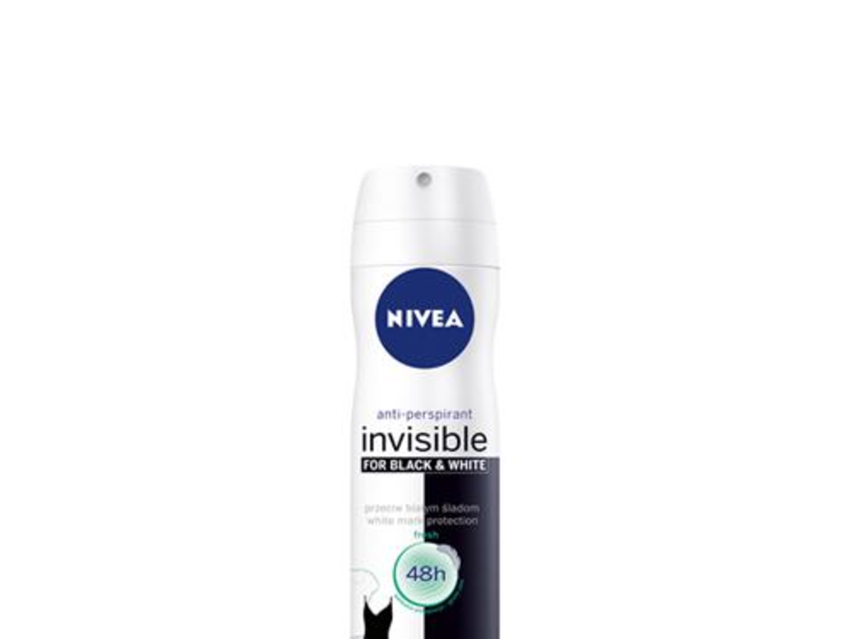 Nivea, Invisible Fresh, Black & White, Antyperspirant w sprayu