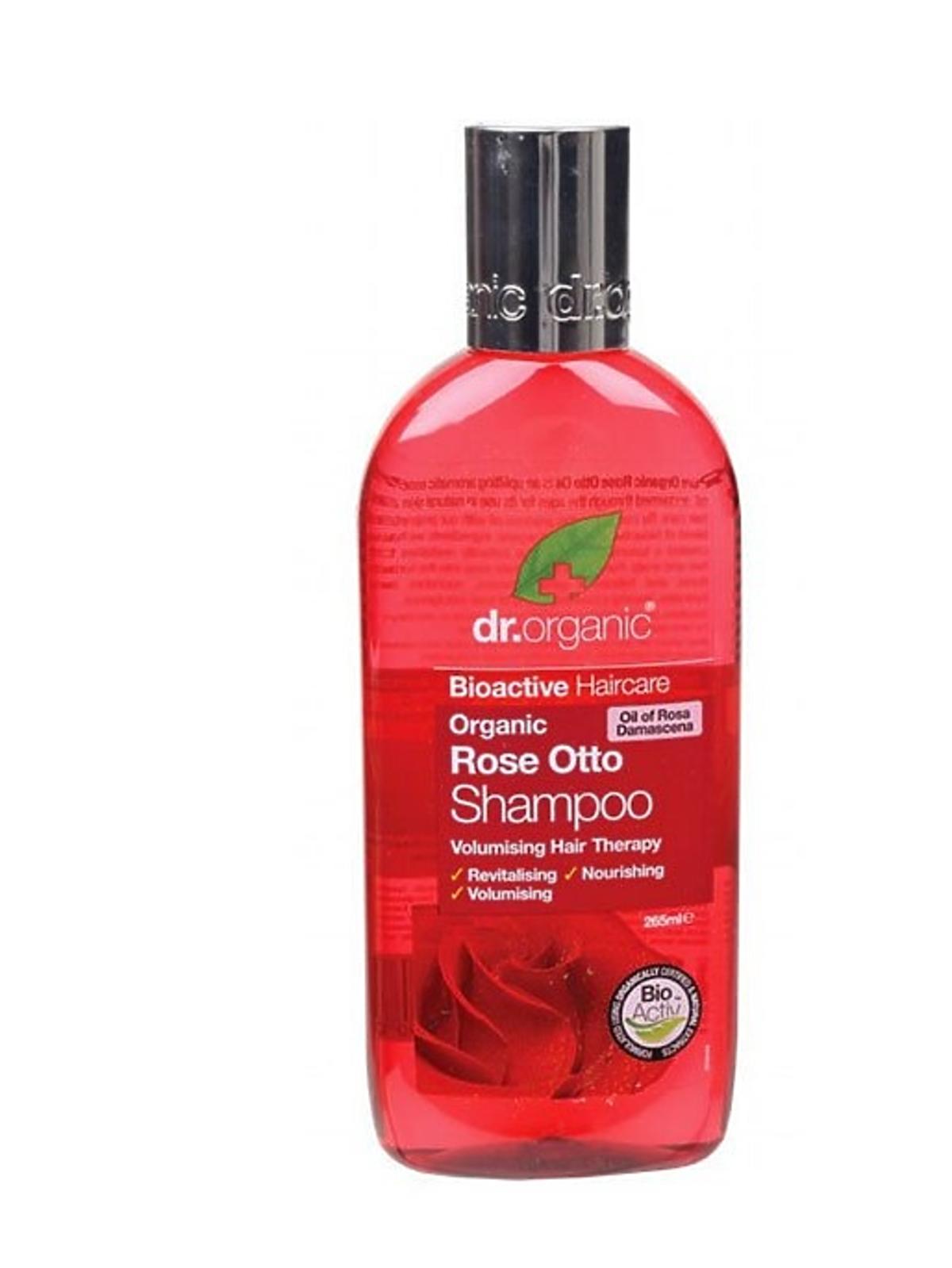 Dr. Organic, Rose Otto, szampon zwiększający objętość