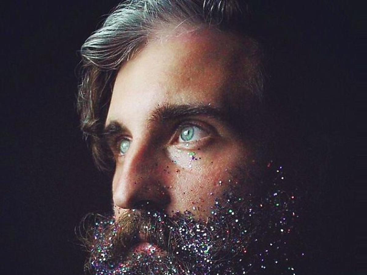 Brokatowa broda #glitterbeard