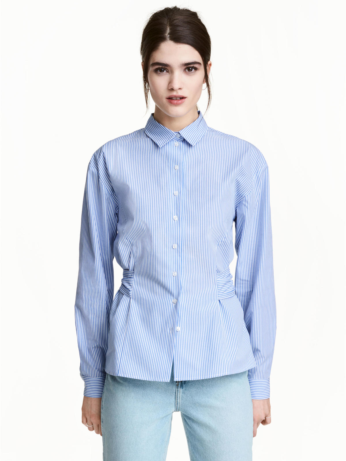 Koszula z wiązaniem wokół talii - H&M - 139 zł