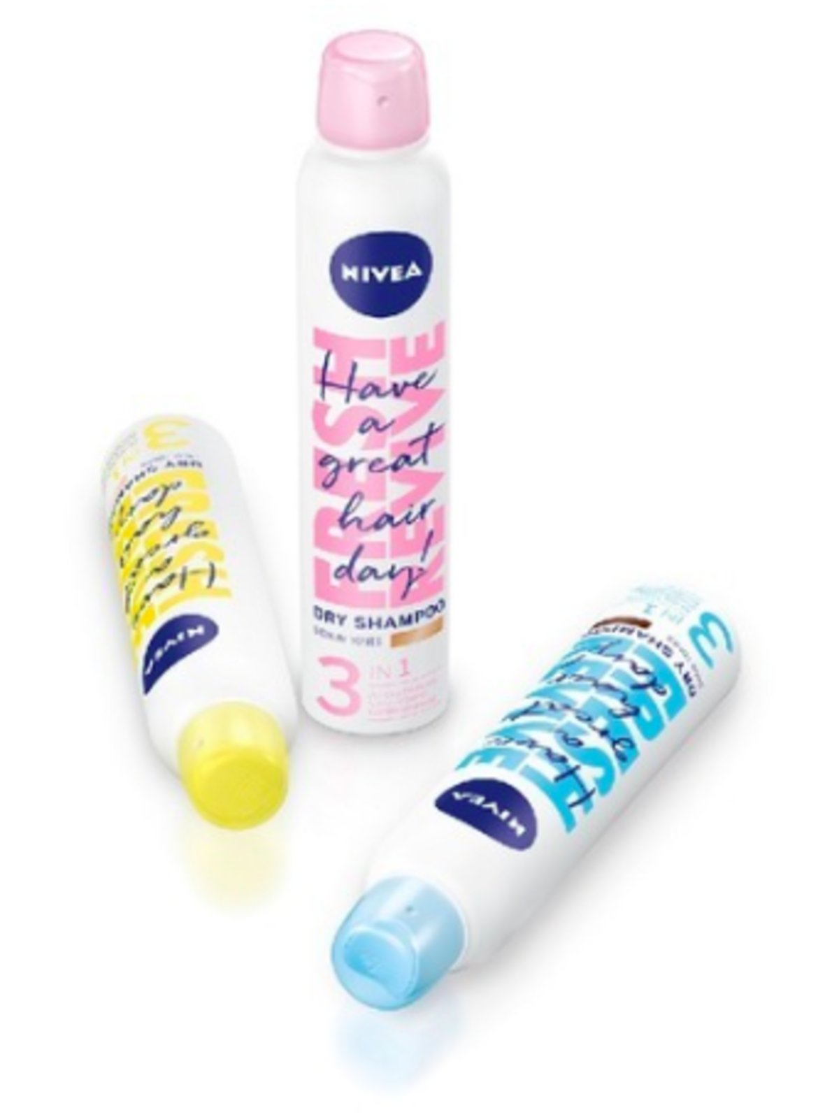 Nivea, Fresh Revive , 3 in 1 Trockenshampoo