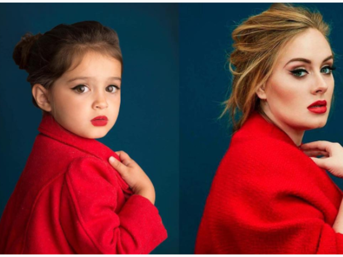 3-latka upodobniona do Adele