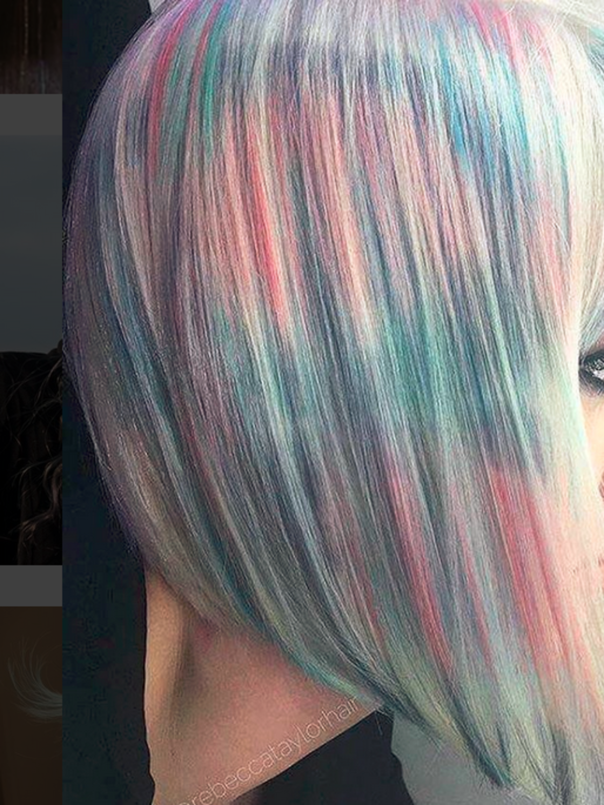 Holograficzna koloryzacja włosów