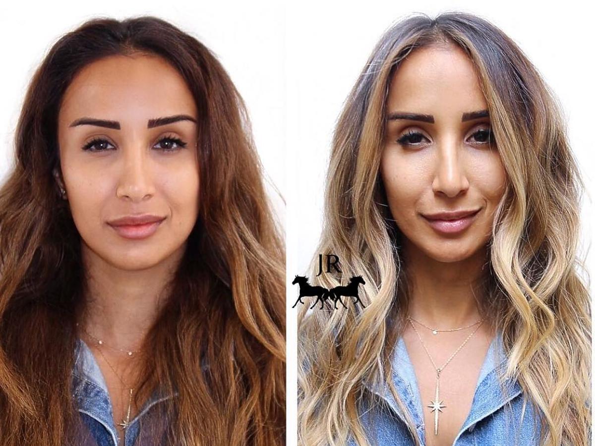 Metamorfozy fryzjera z LA: z brązu w blond
