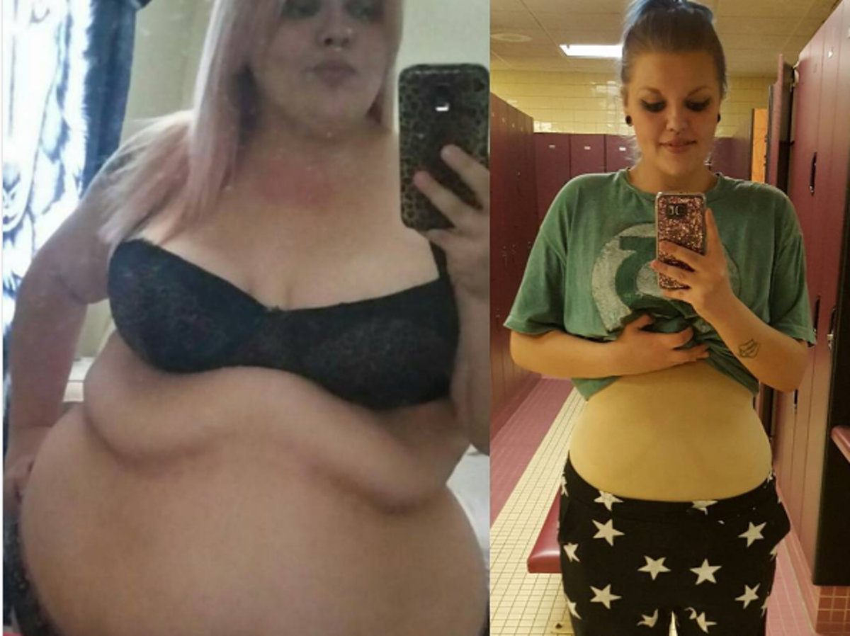 Kayla Butcher schudła ponad 80 kilogramów
