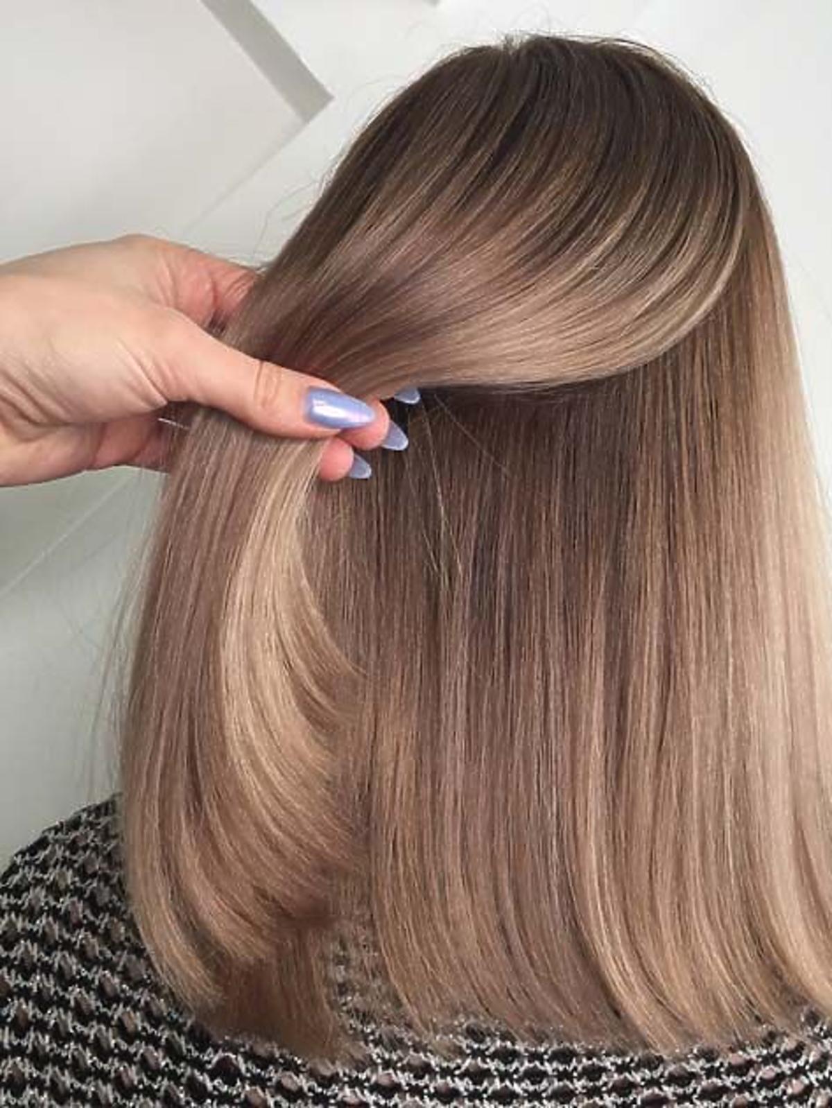 Modna koloryzacja blond - Sombre 2020