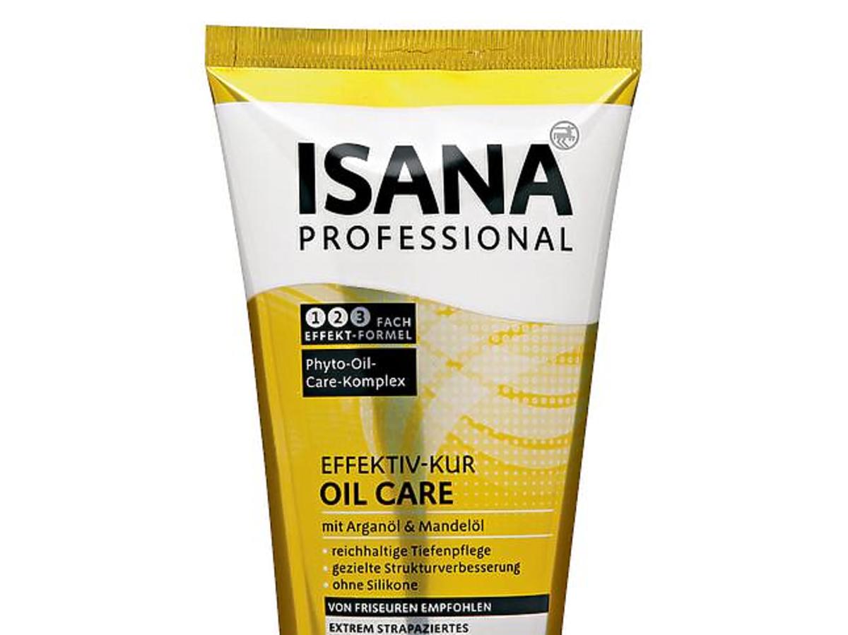 Isana, Professional, Effektiv-Kur, Oil Care (Kuracja do włosów z olejkiem arganowym)