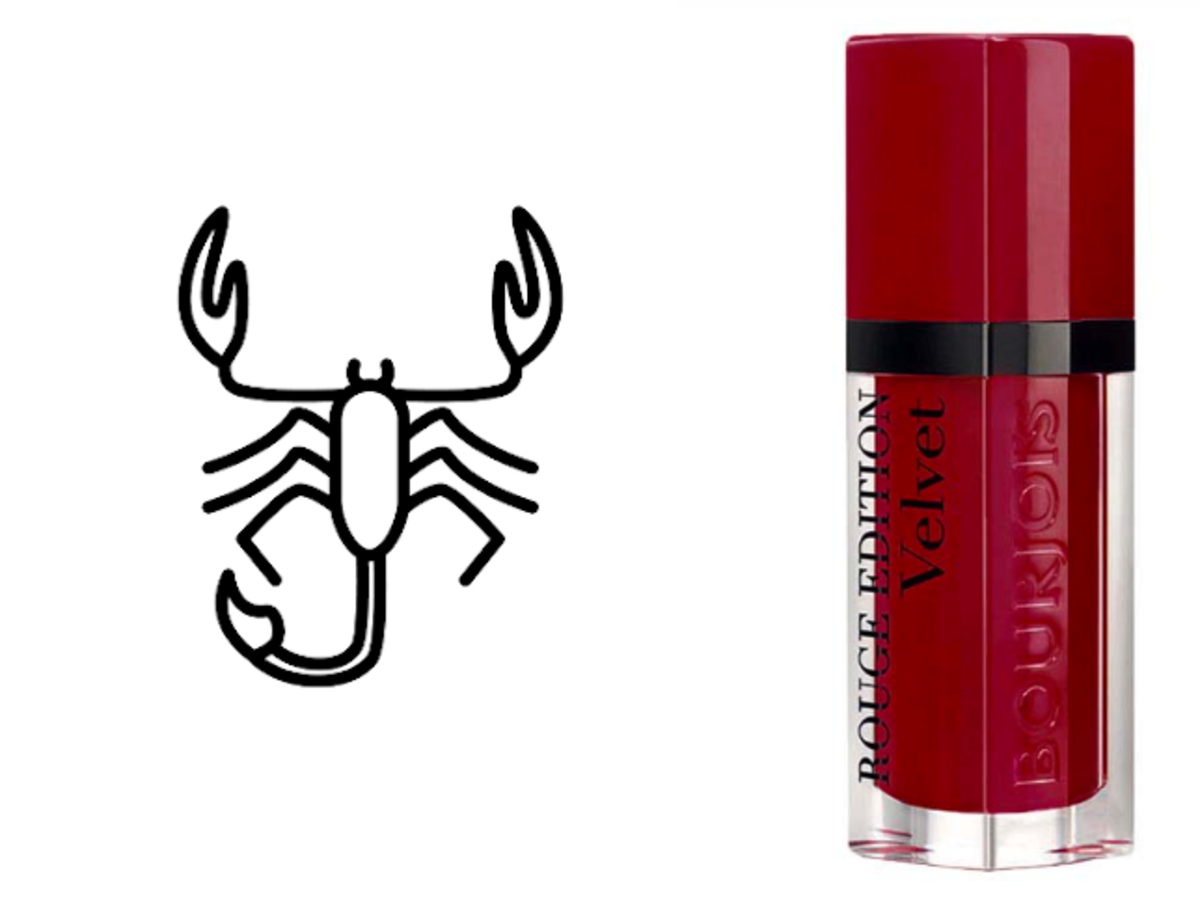 Kolor szminki dla osób spod znaku Skorpion