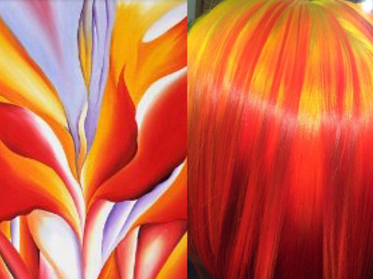 Red Canna Lily, Georgia O'Keeffe
