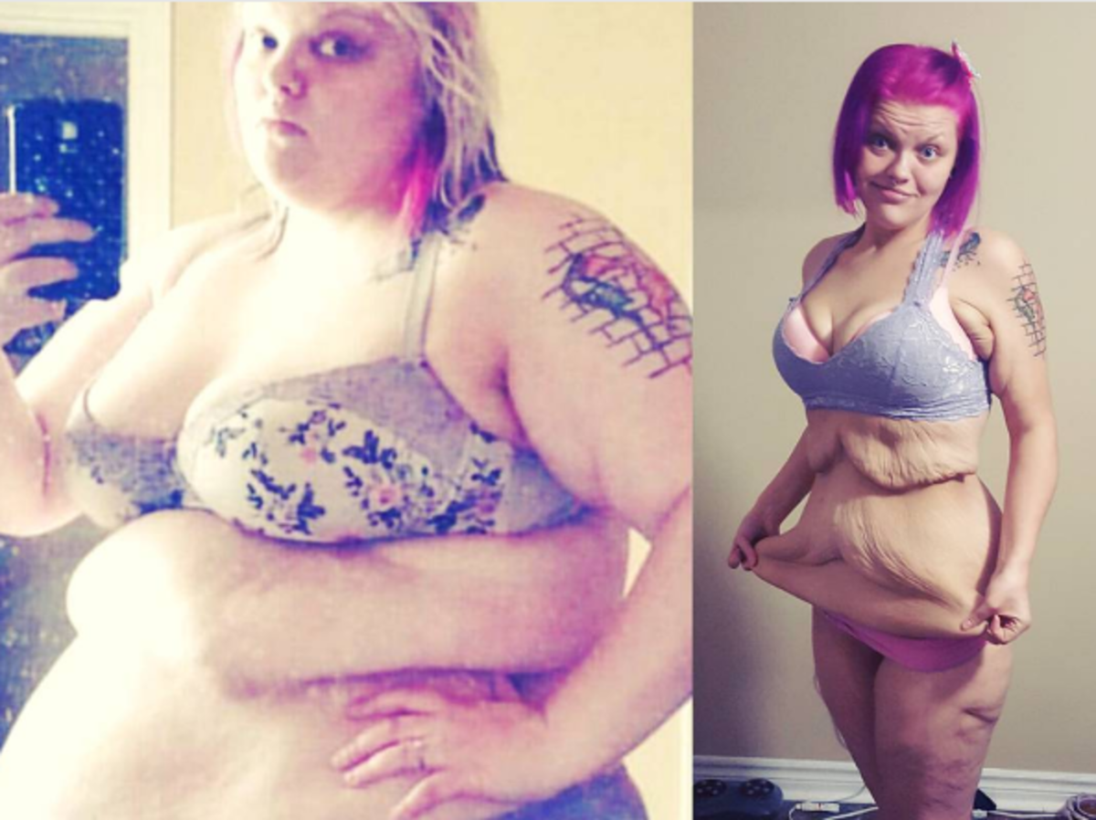 Kayla Butcher schudła ponad 80 kilogramów