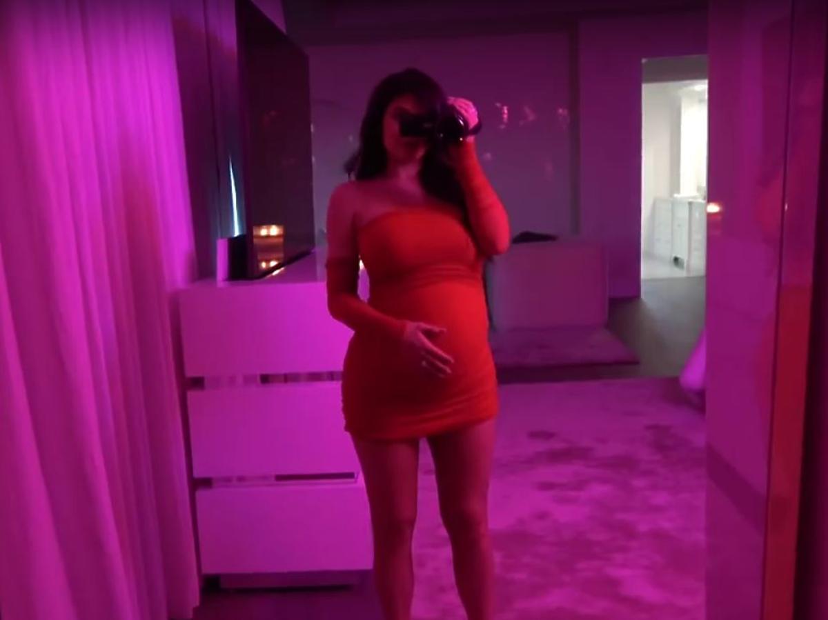 Kylie Jenner w ósmym miesiącu ciąży