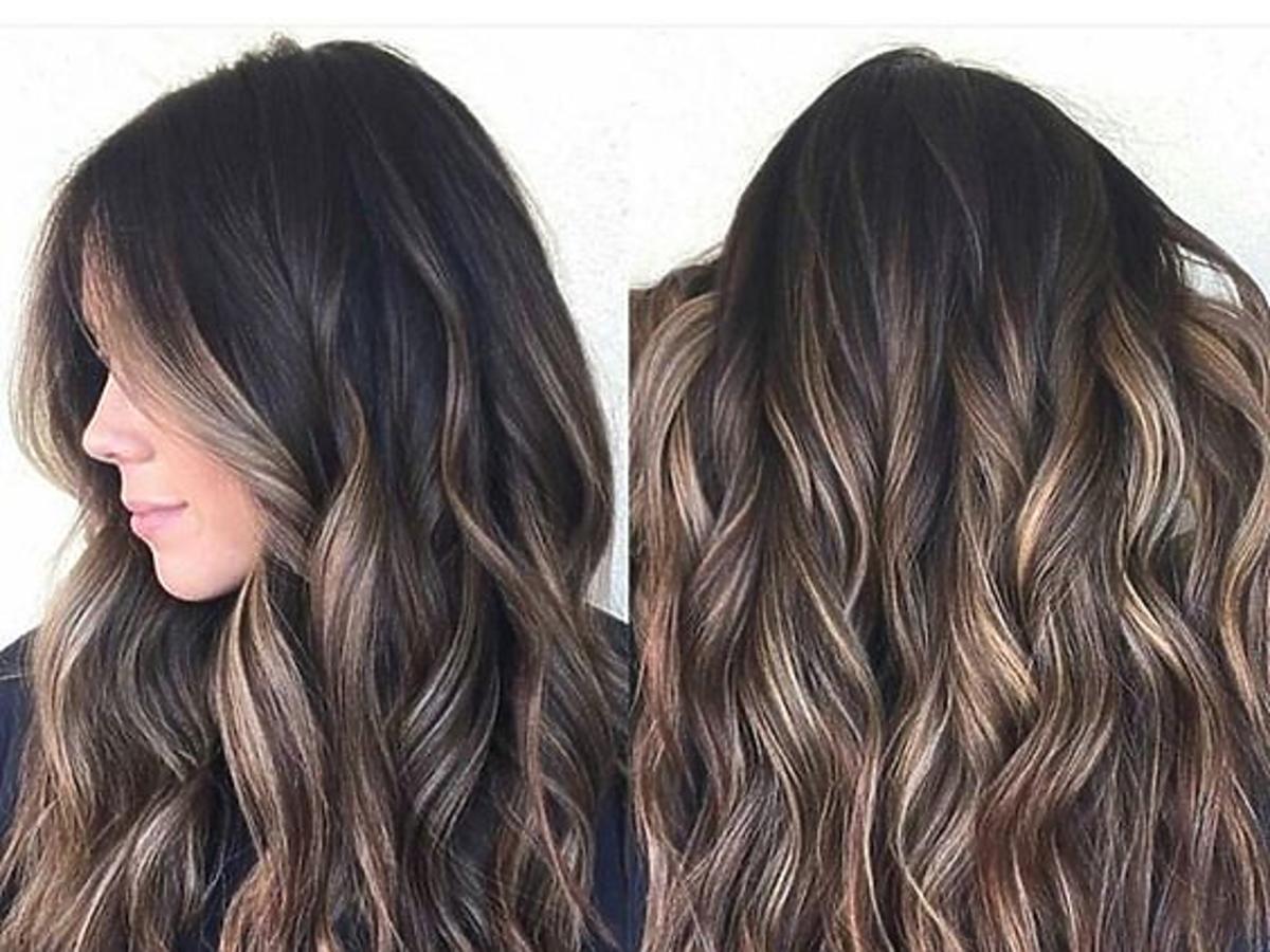 Nowoczesne wydanie balayage'u