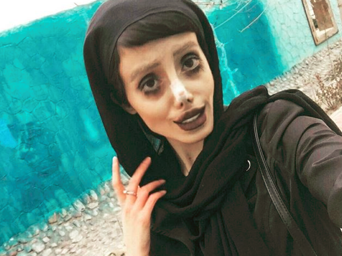 Sahra Tabar - przerażający sobowtór Angeliny Jolie