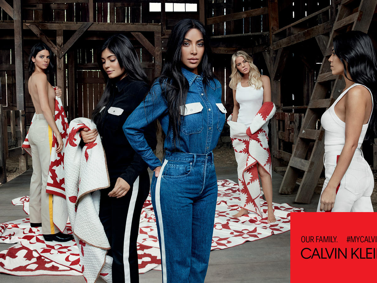 Siostry Kardashian w kampanii Calvin Klein