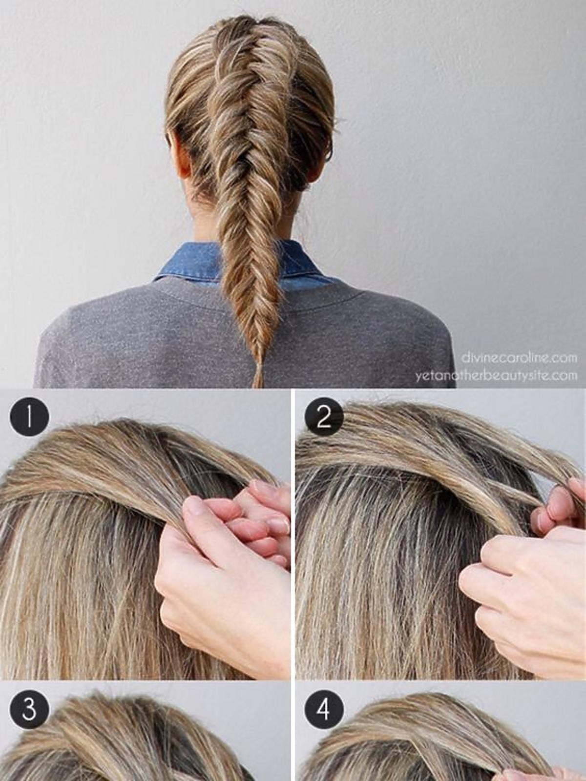 Jak zrobić warkocz fishtail?