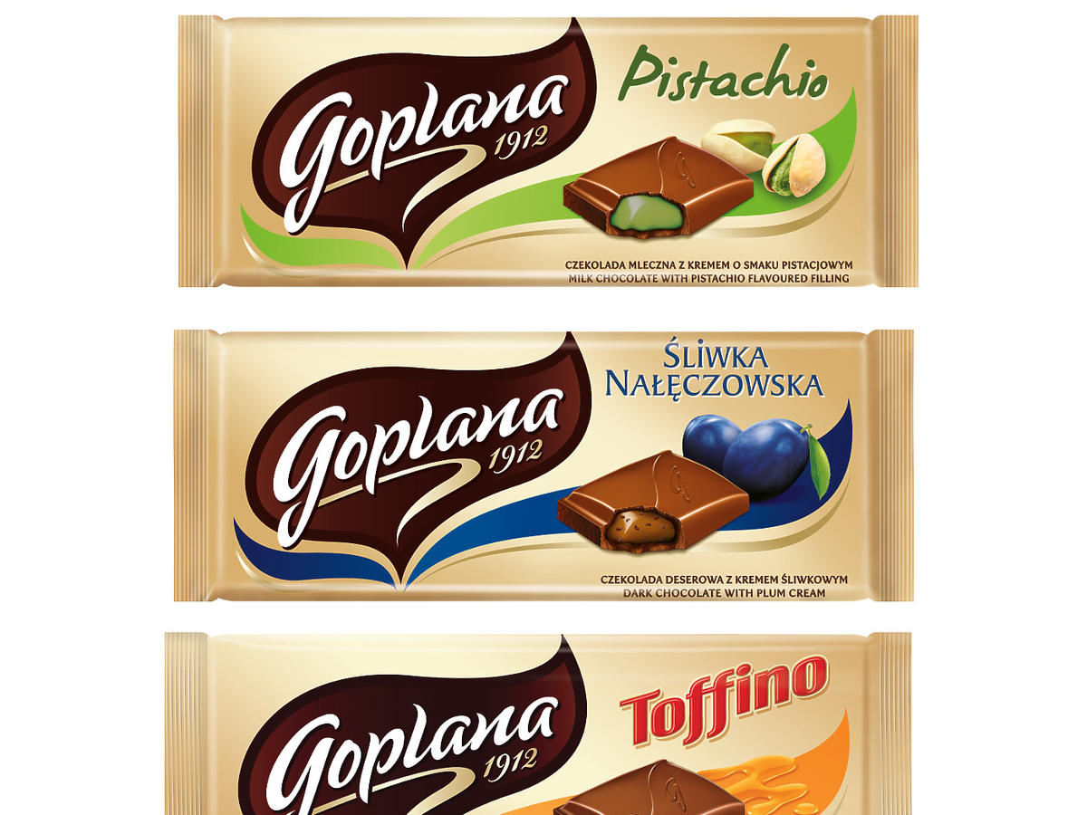 Nowe smaki czekolad Goplana