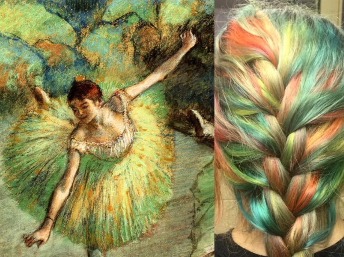 Dancer Tilting, Edgar Dega