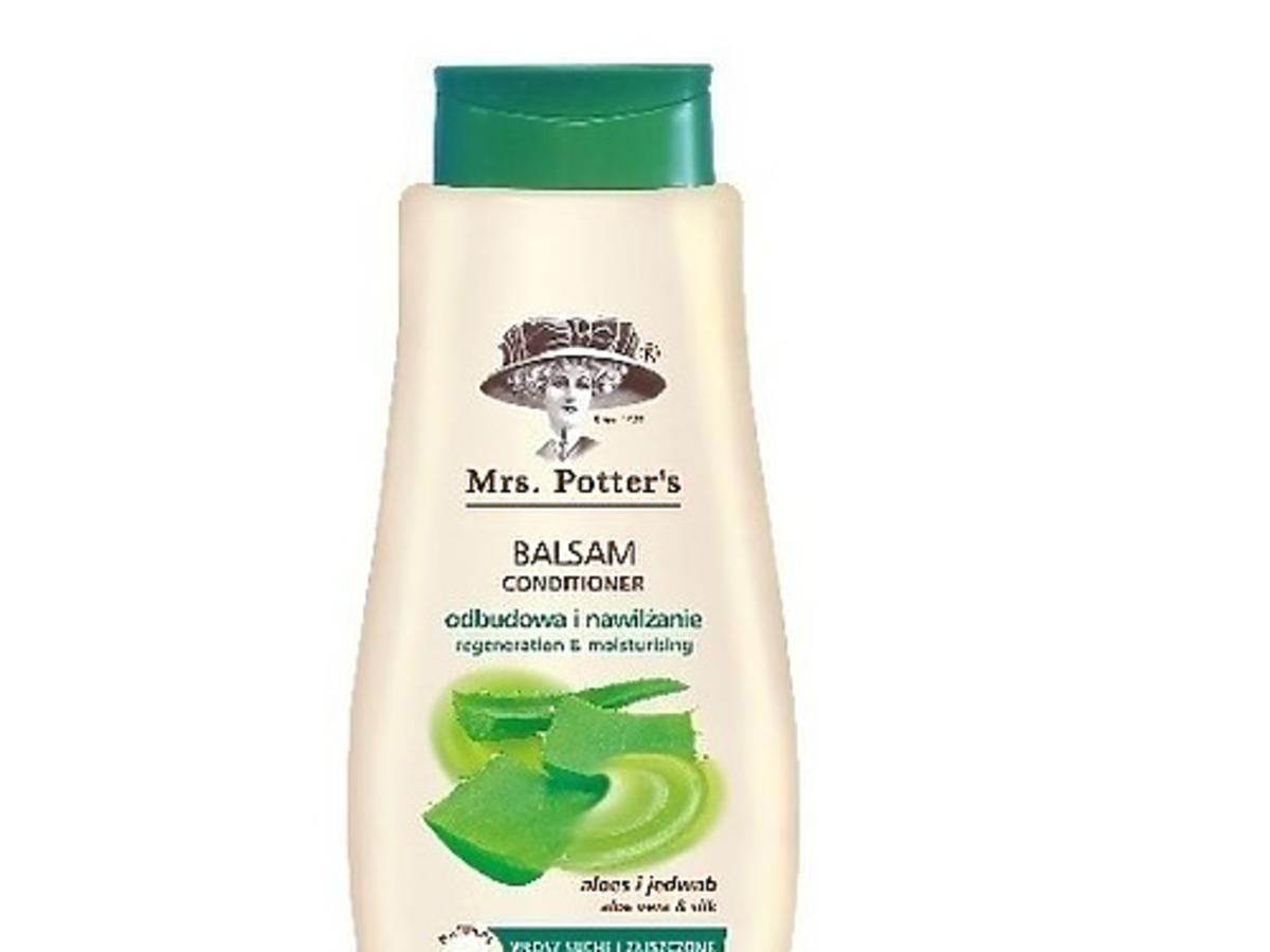 Mrs. Potter's, Balsam do włosów z aloesem, jedwabiem i białą herbatą