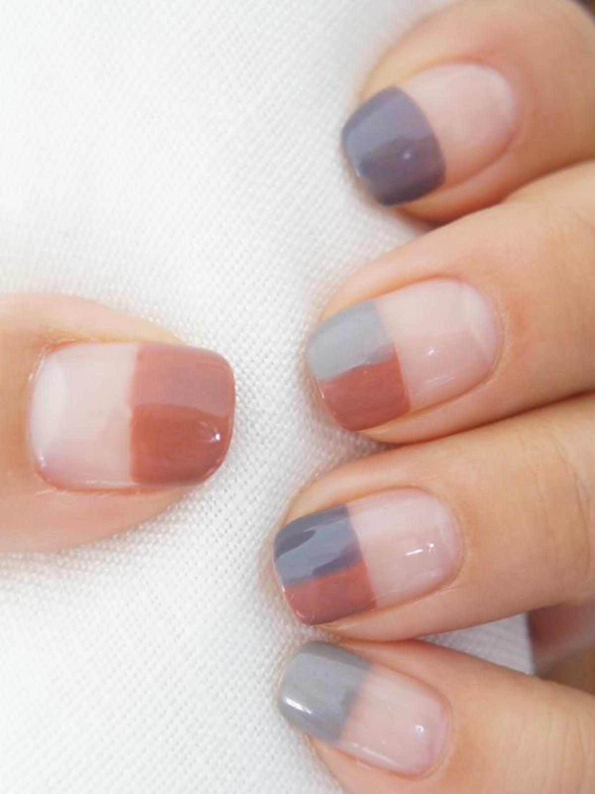 Half-dip nails