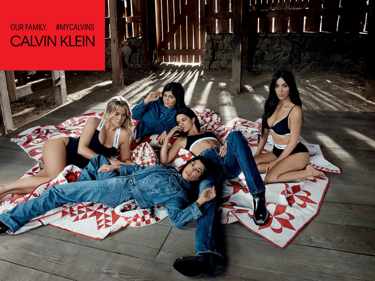 Siostry Kardashian-Jenner w kampanii bielizny Calvin Klein