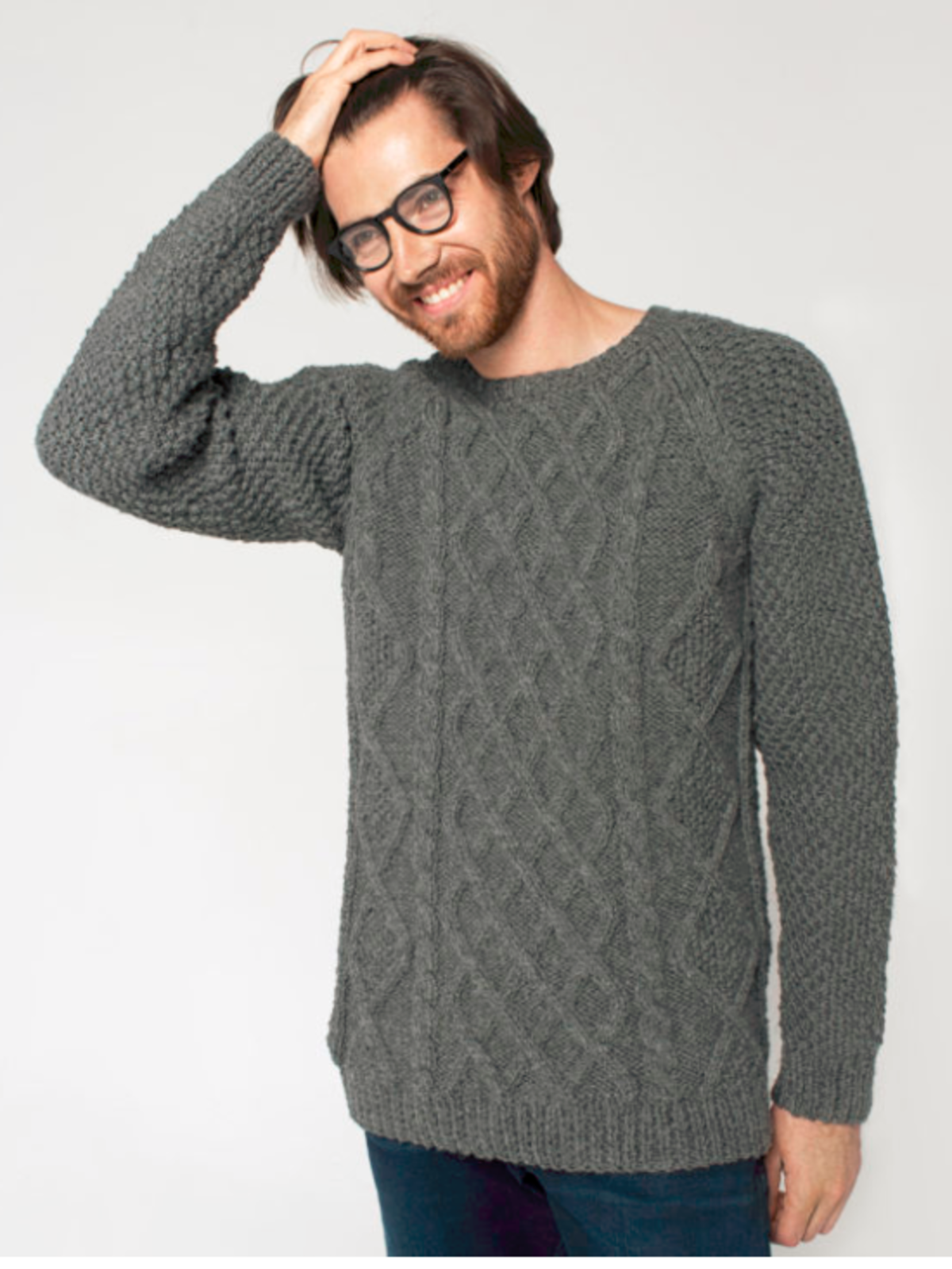 Wool so cool, sweter męski wool&alpaca