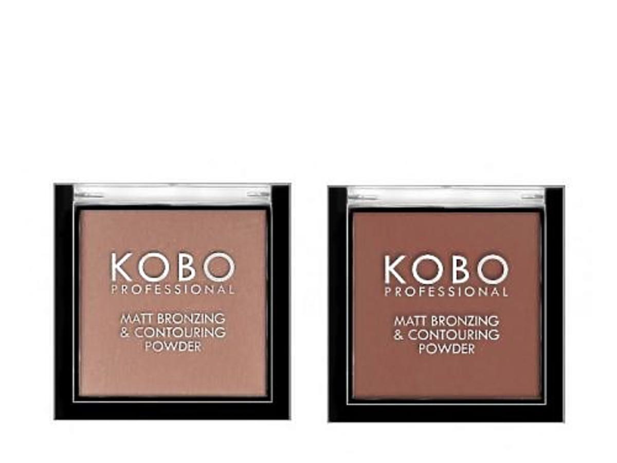 Kobo Professional, Matt Bronzing & Contouring Powder (Puder do konturowania twarzy)