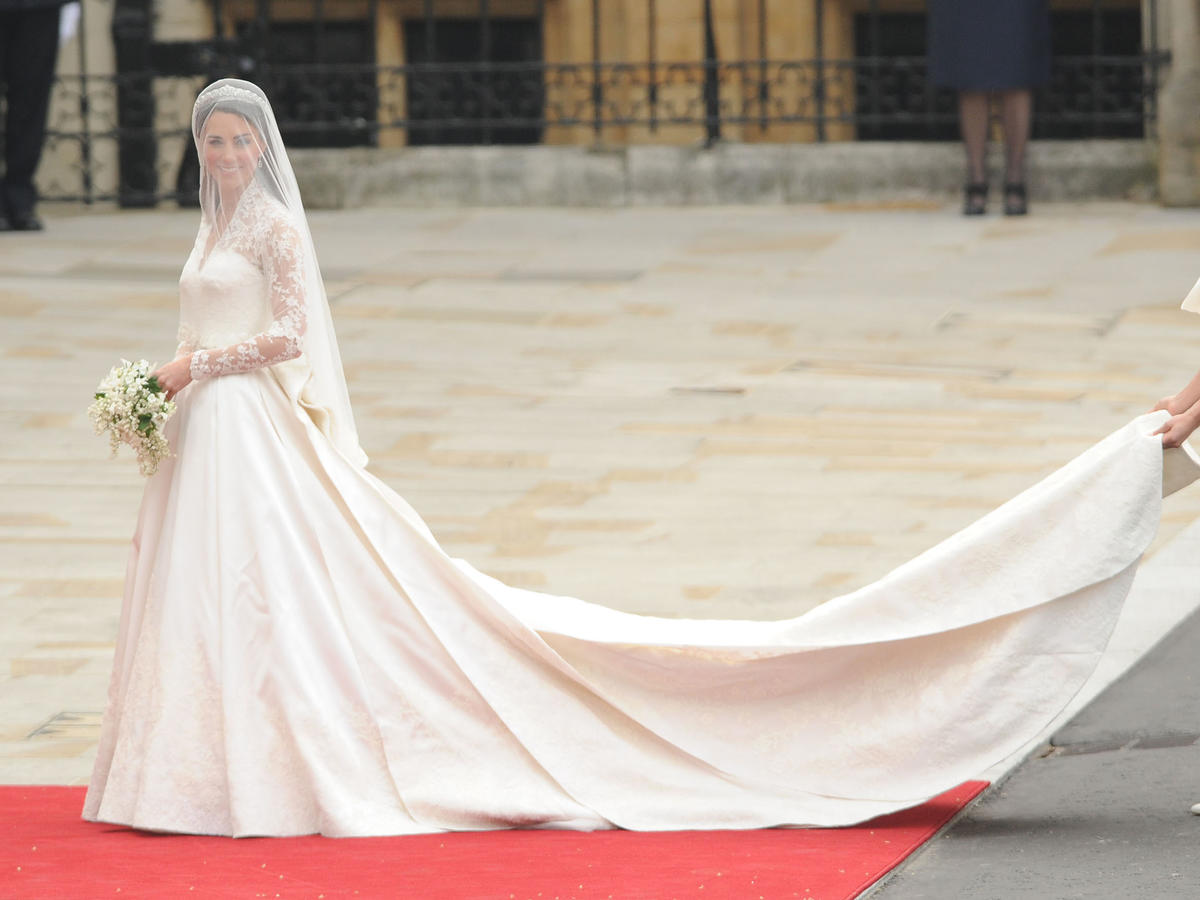 Księżna Kate na swoim ślubie z druhną