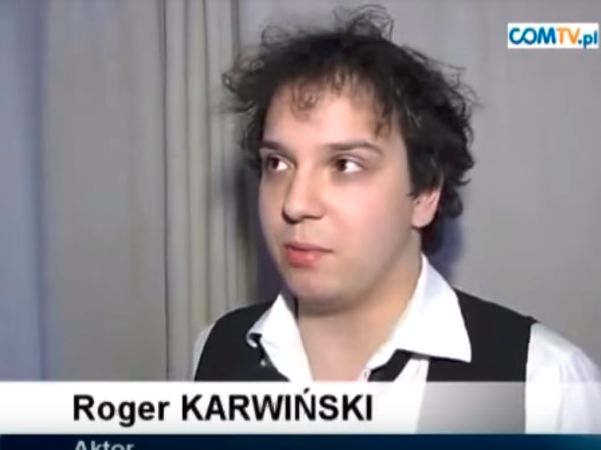 Roger Karwiński w 2012 roku