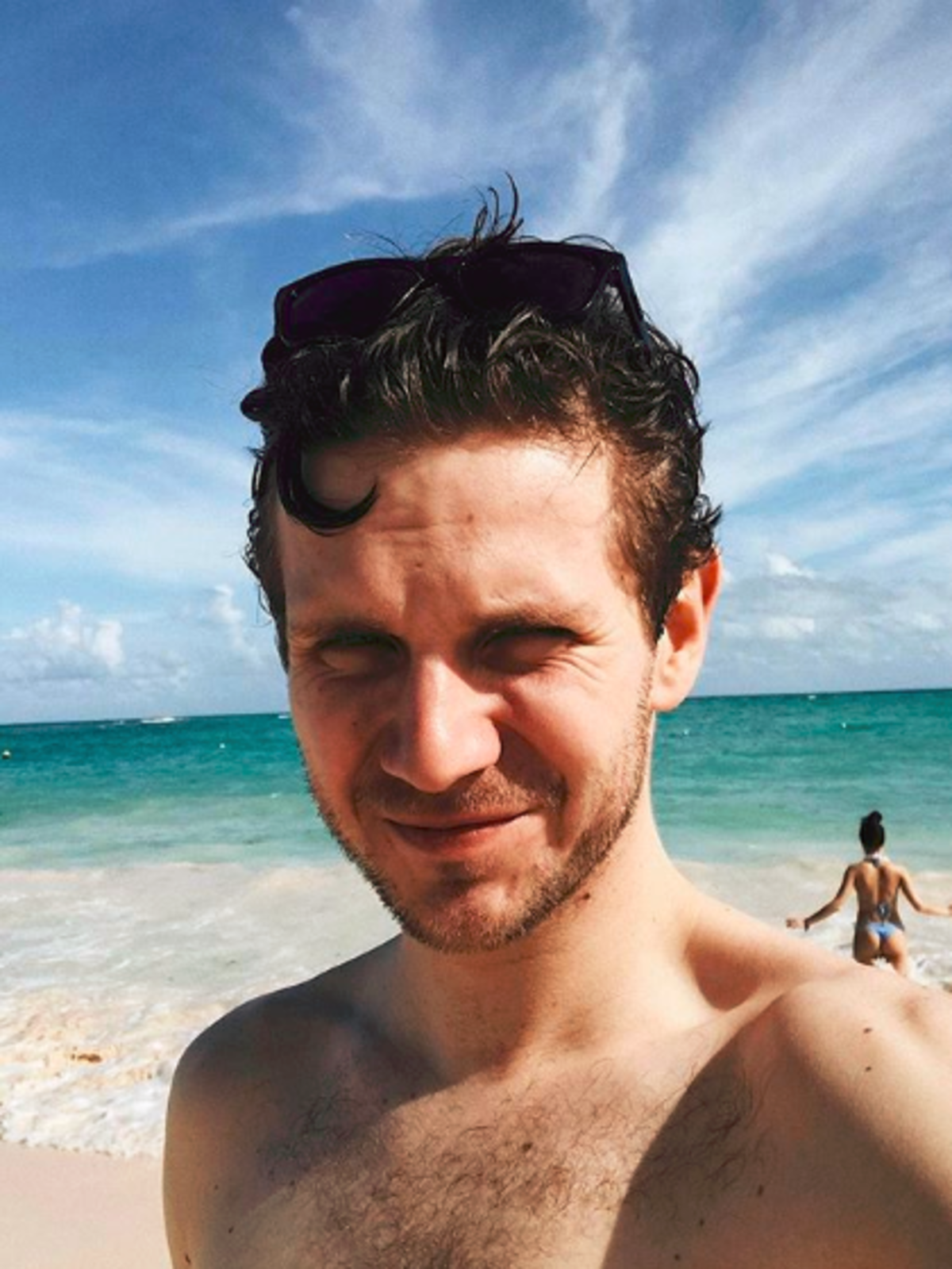 Antoni Królikowski na wakacjach