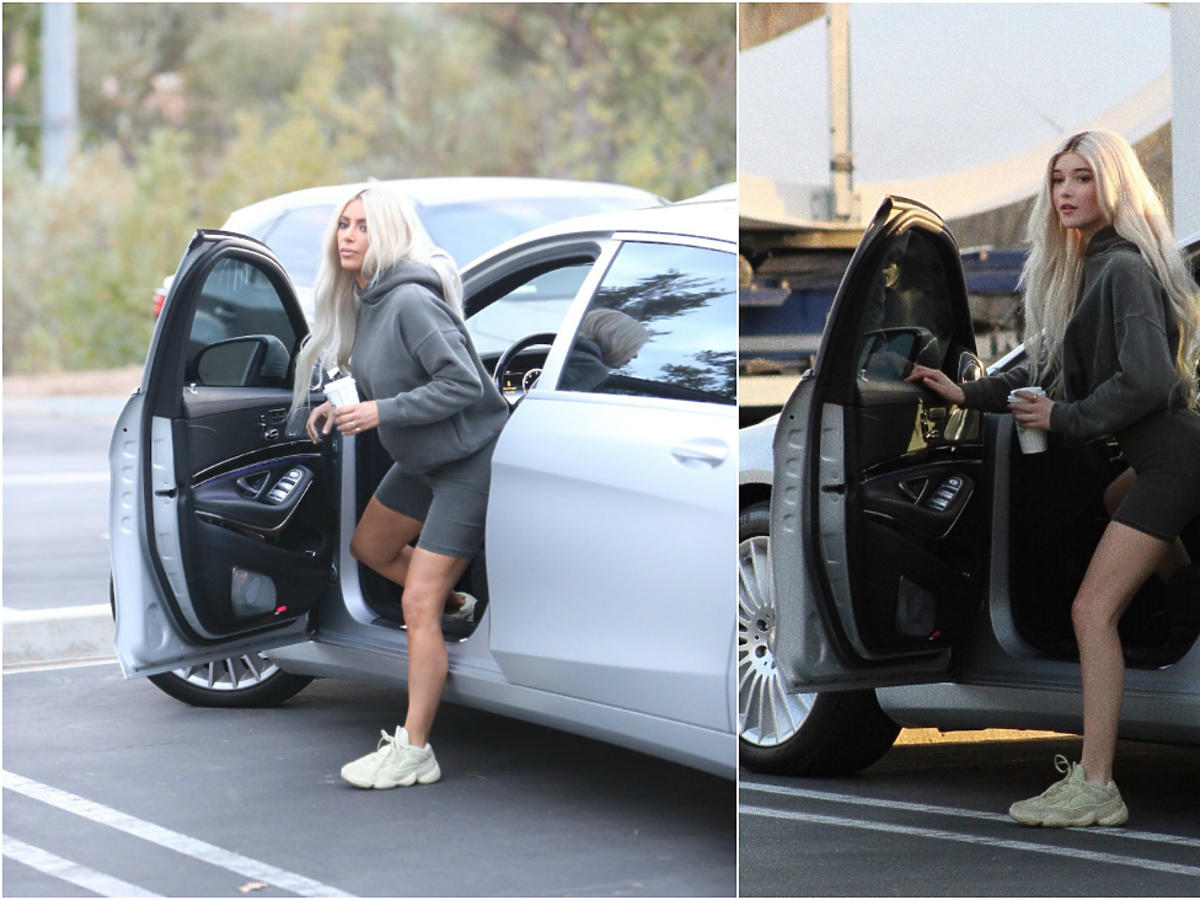 Klony Kim Kardashian w kampanii Yeezy