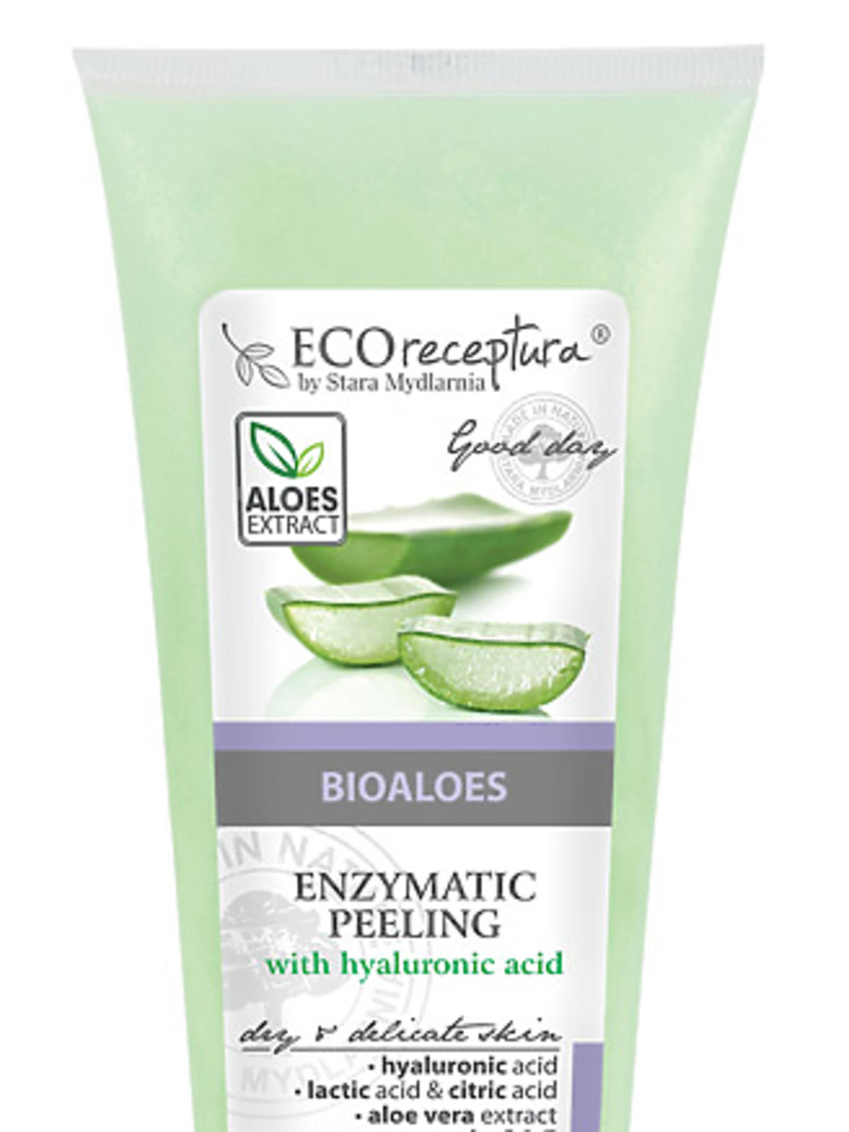 Peeling enzymatyczny Eco Receptura Bioaloes Stara Mydlarnia, 29zł