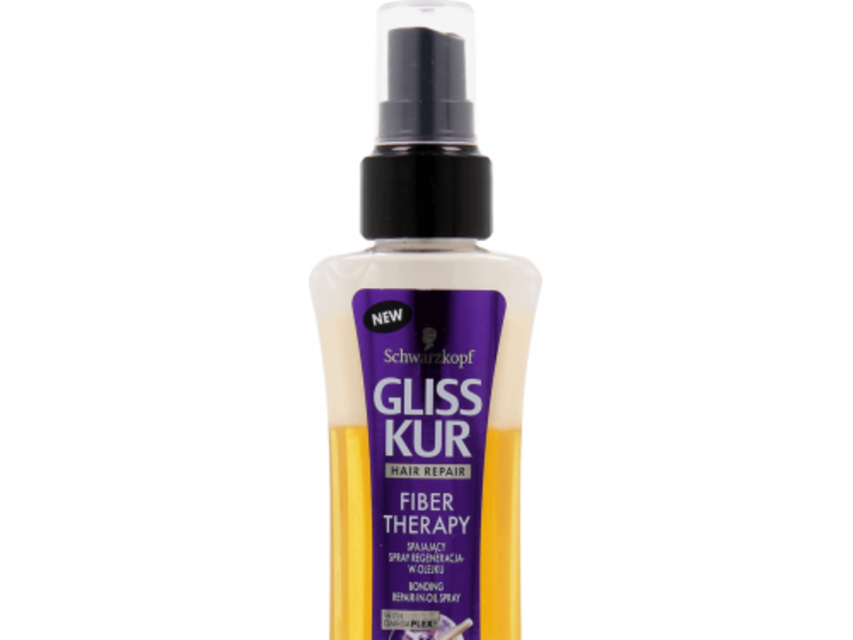 Schwarzkopf Gliss Kur, Fiber Therapy, Spajający spray do włosów