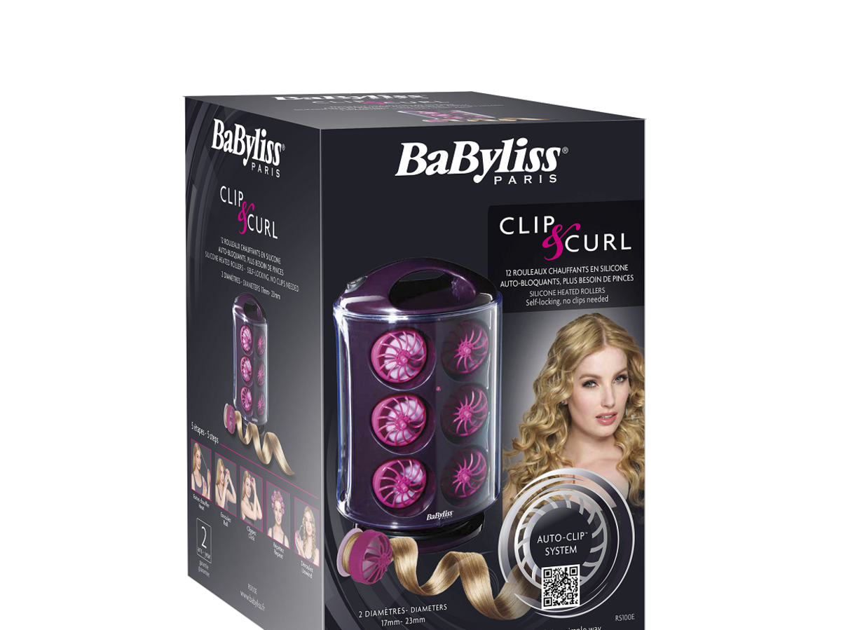 Silikonowe termoloki BaByliss CLIP&CURL, 259zł