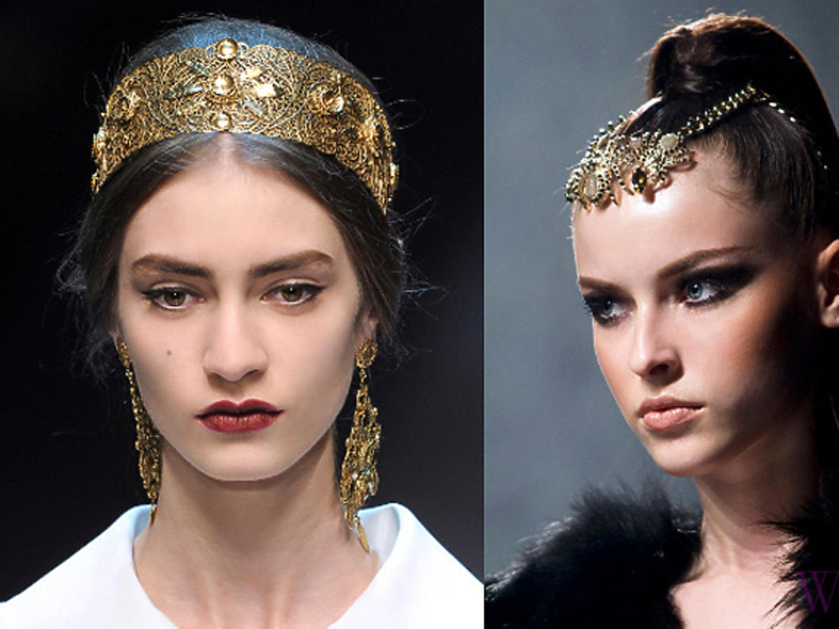 Biżuteryjne ozdoby XXL, Dolce&Gabbana, Plein