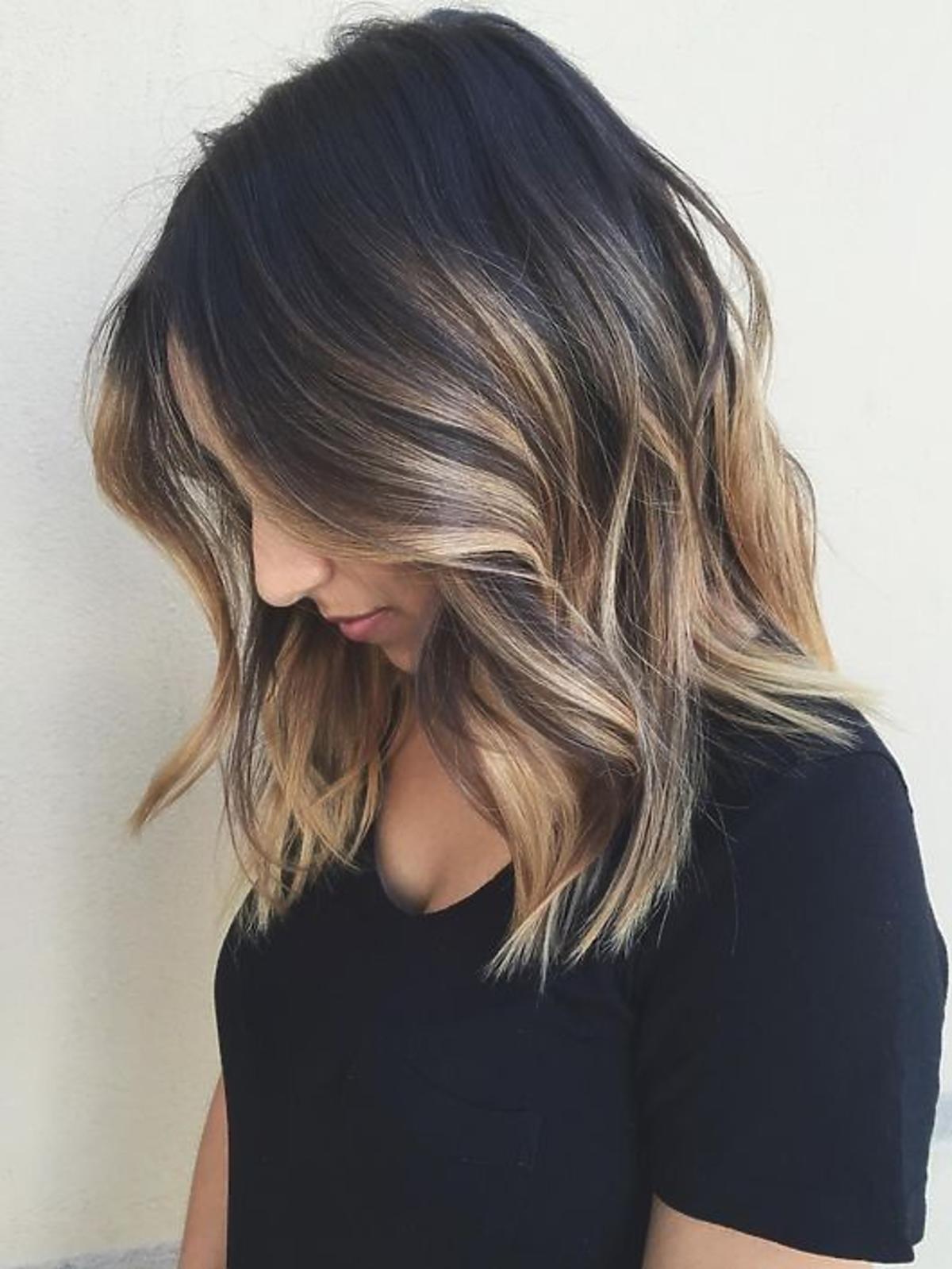 Nowoczesne wydanie balayage'u