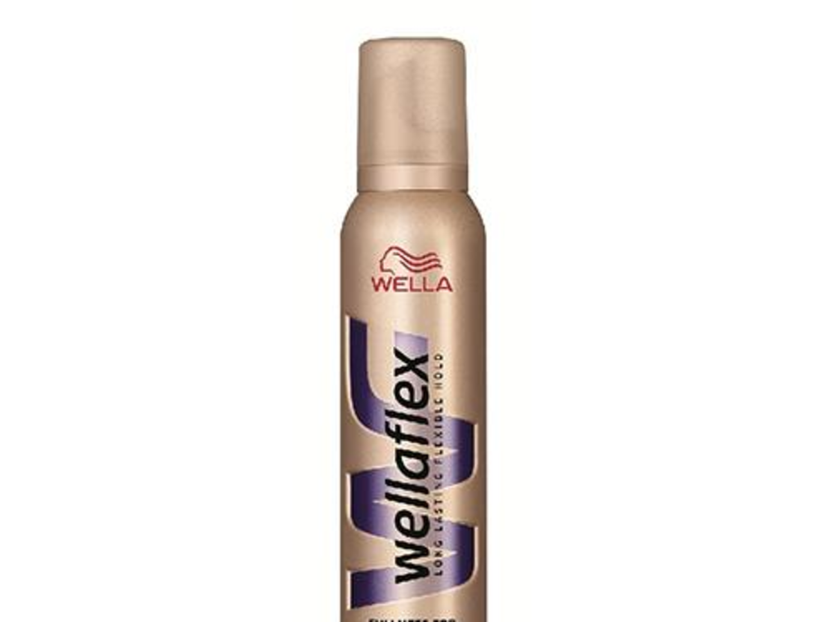 Wella, Wellaflex, Fullness for Fine Hair, Ultra Strong Mousse