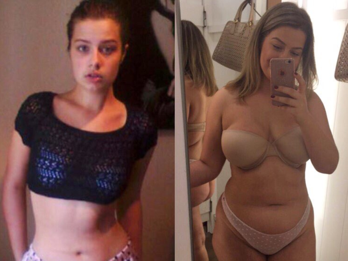 Przytyła 25 kg, by zostać modelką plus size