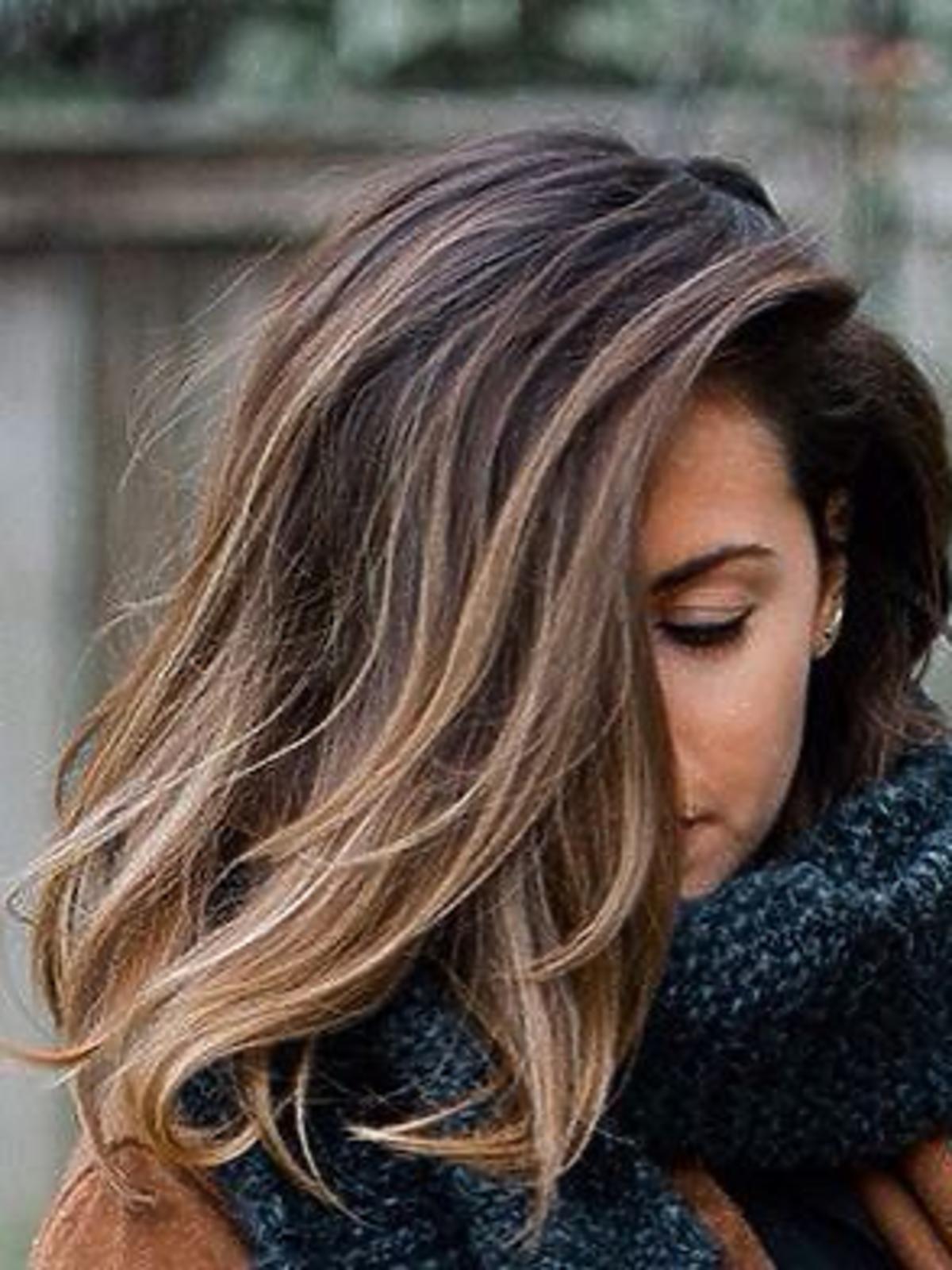 Nowoczesne wydanie balayage'u