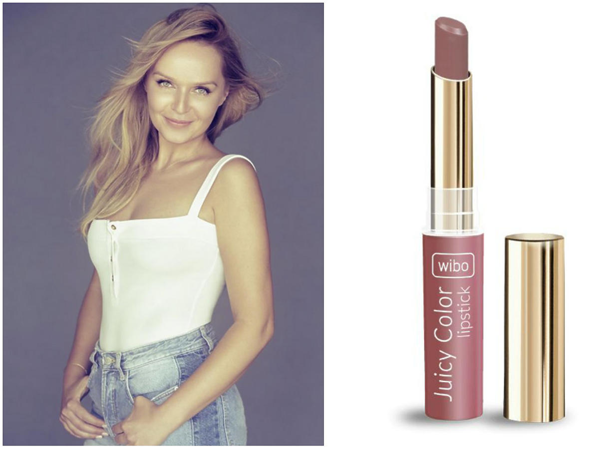 Kinga Szewczyk: pomadka Wibo Juicy Color Lipstick (kolory 6 i 7)