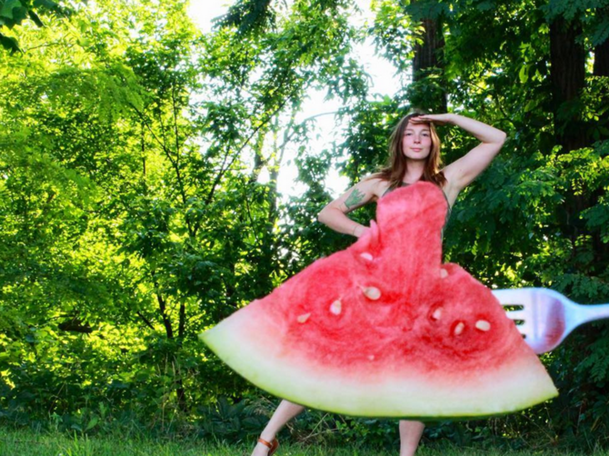 Arbuzowa sukienka letnim hitem Instagrama