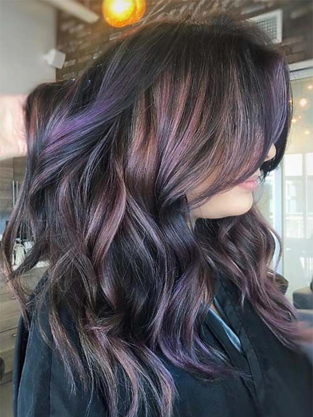 Koloryzacja chocolate mauve