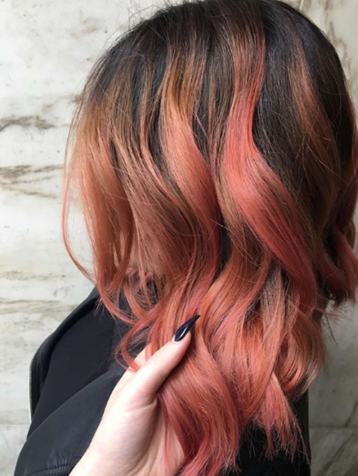 Koloryzacja coral hair