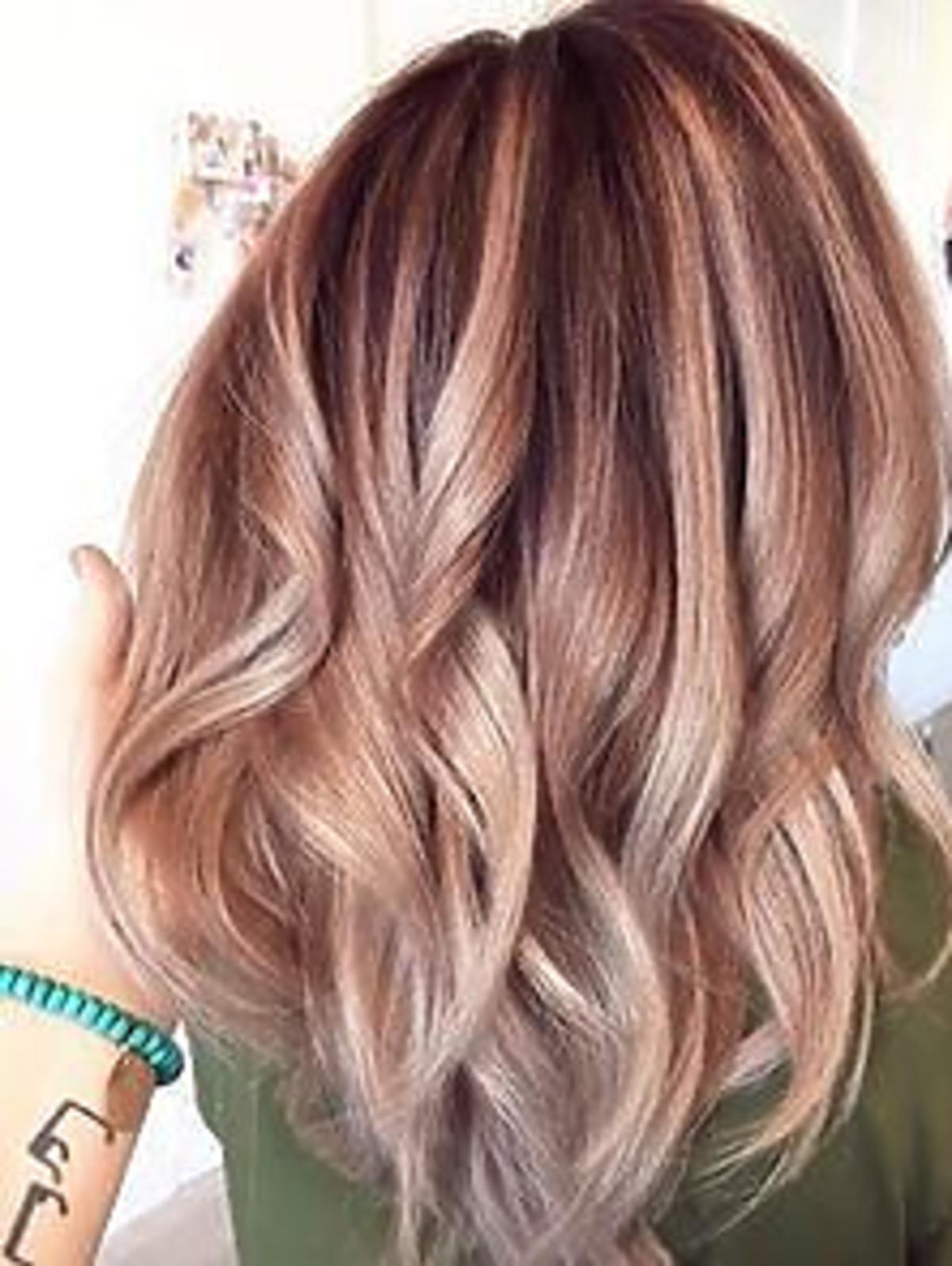 Nowoczesne wydanie balayage'u