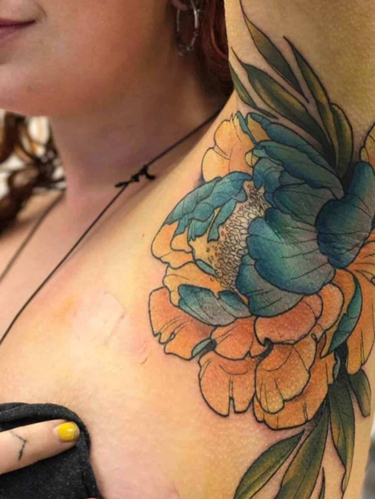 Tatuaże pod pachami - nowy trend z Instagrama
