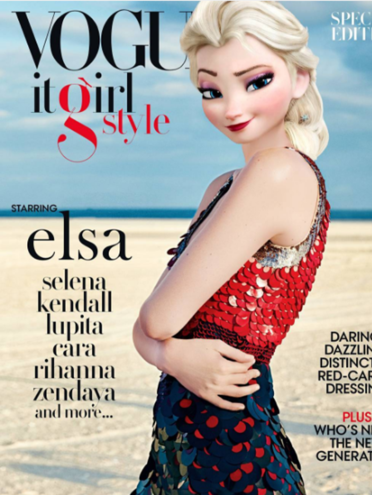 Elsa za Gigi Hadid