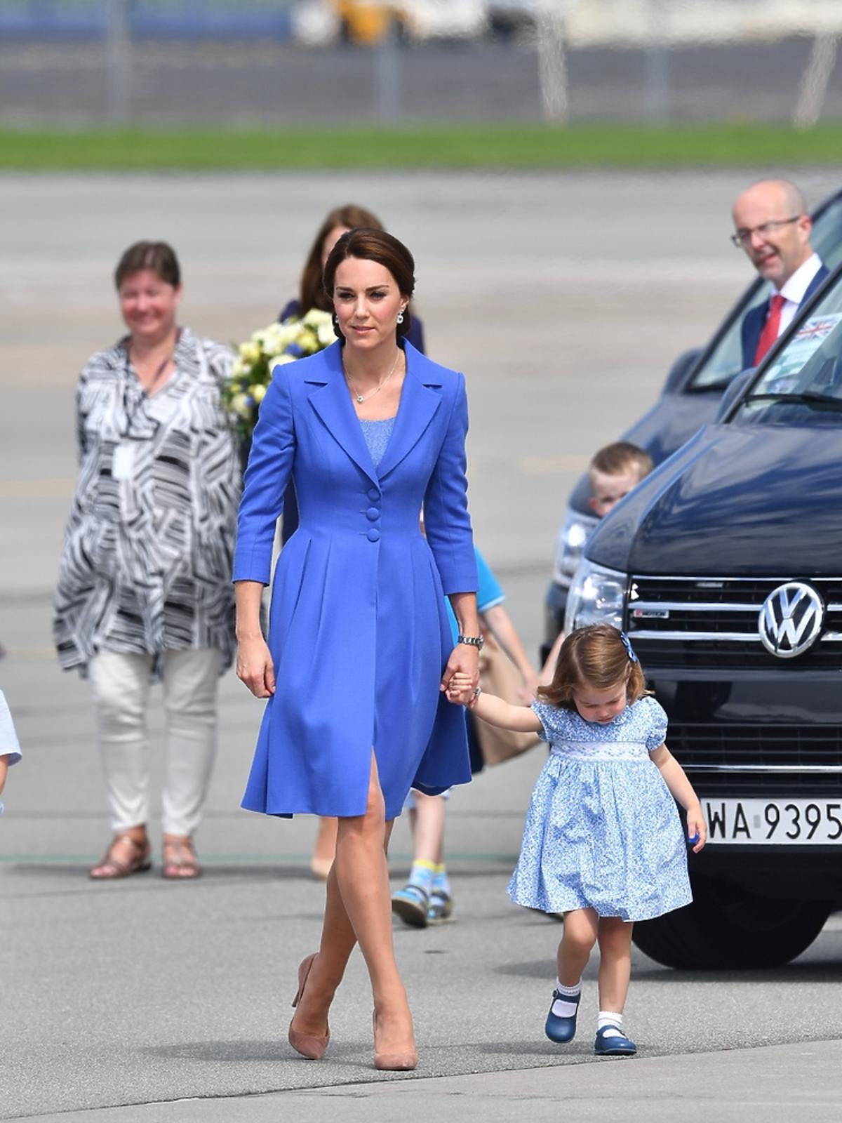 Kate Middleton wylatuje z Polski