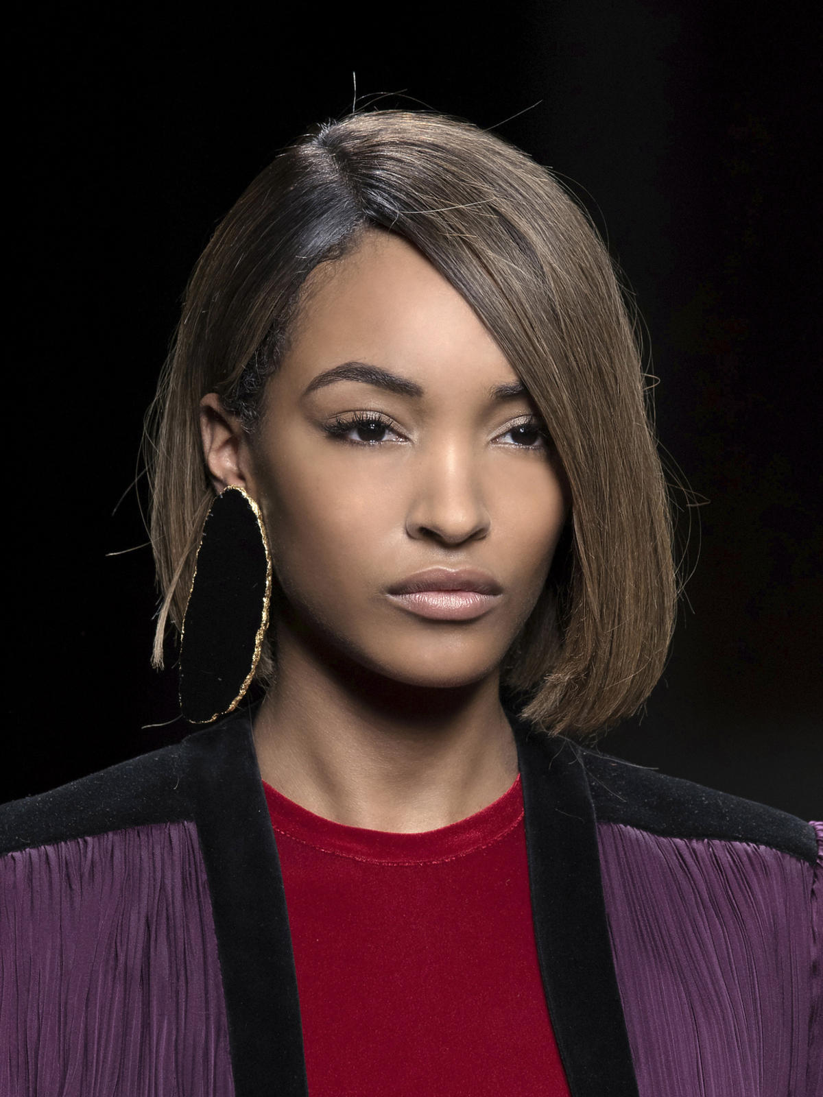 Lob Balmain - trendy we fryzurach na jesień 2015