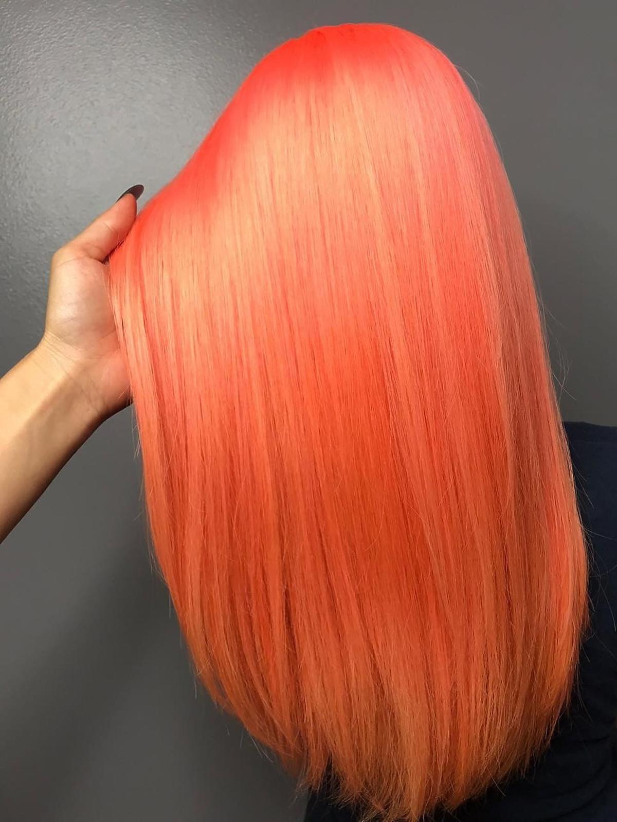 Koloryzacja coral cooper