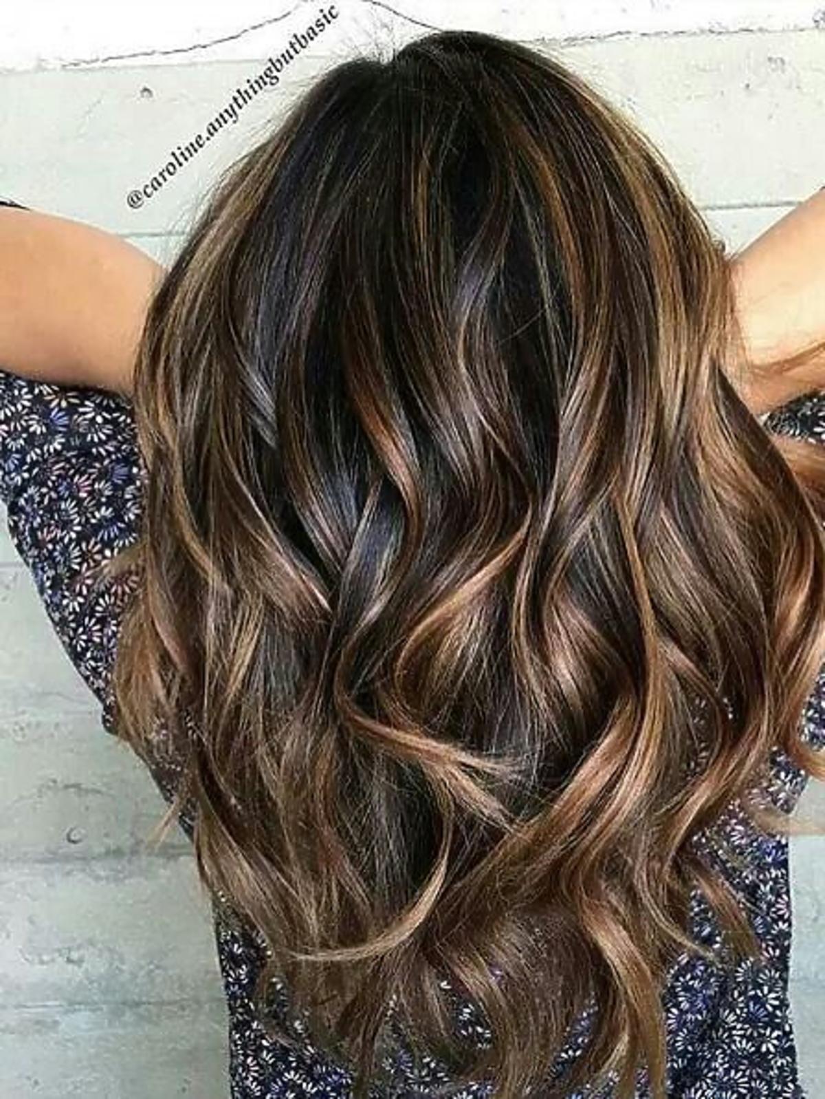 Nowoczesne wydanie balayage'u