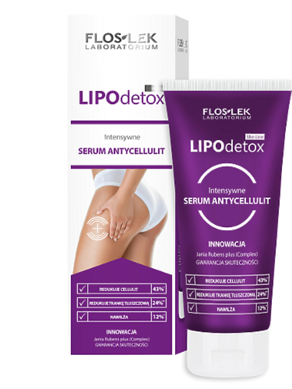 Intensywne serum antycellulit Slim Line Lipo detox Floslek, 45,99zł